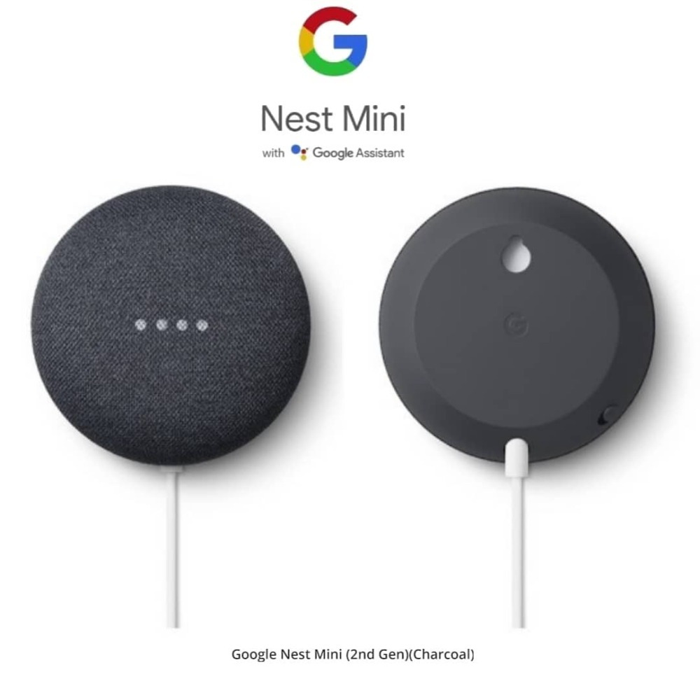 Google Nest Mini チャコール - アンプ