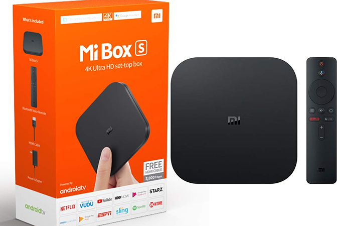 MI BOX S - 4K ULTRA ANDROID TV BY XIAOMI - Qubit Mobiles